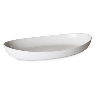 Piatto da portata 28 cm Trendy - Bianco