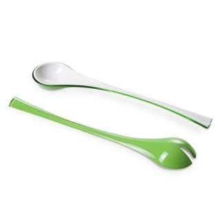 Posate da insalata 26 cm Trendy - Verde prato