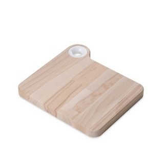 Tagliere 21,5 cm Woody - Bianco