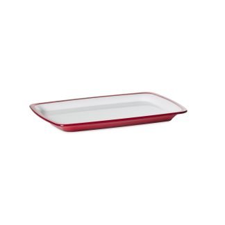 Piatto da portata 28 cm Square - Rosso Rubino