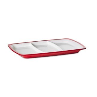 Antipastiera 28 cm Square - Rosso Rubino