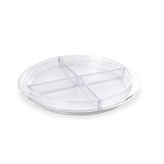 Antipastiera 32,5 cm Trendy - Trasparente