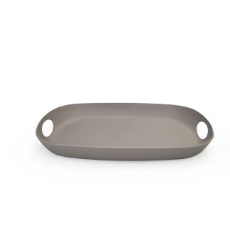 Vassoio 47,8 cm Pangea - Tortora