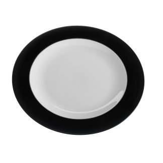 Piatto dessert 23 cm Eat Pop - Nero