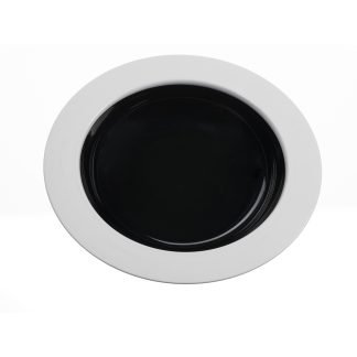 Piatto fondo 23 cm Eat Pop - Nero