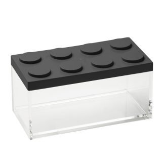 Contenitore modulare medio 1,5 l Brickstore - Nero