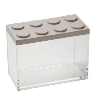 Contenitore modulare grande 2 l Brickstore - Tortora