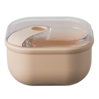 Contenitore con coperchio ermetico piccolo 0,4 l Pull Box - Cipria