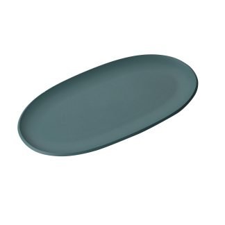 Piatto da portata in PET riciclato 35 cm ReAMO - Ottanio