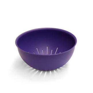 Scolapasta 24,5 cm antibatterico Sanaliving - Viola