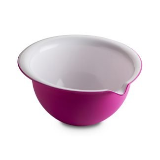 Ciotola mescolatrice media 1,8 l antibatterica Sanaliving - Fucsia