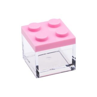 Set da 24 scatoline mattoncino - Rosa