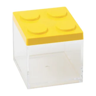 Barattolo mattoncino piccolo giallo